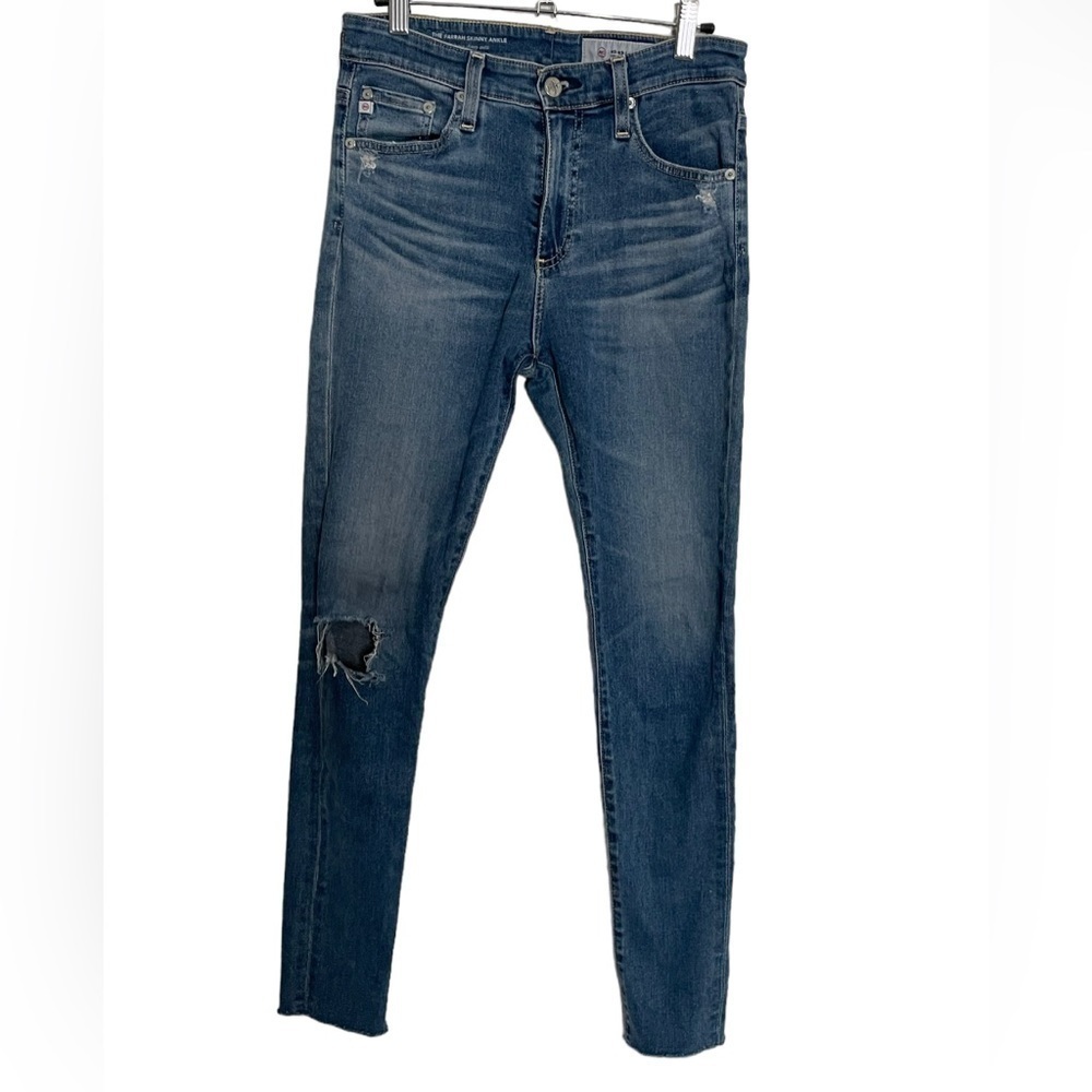 AG Adriano Goldschmied Farrah Skinny Ankle Jeans 26